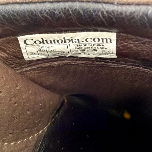 Columbia Ladies Brown Clogs. Size 7. - Picture 7 of 11